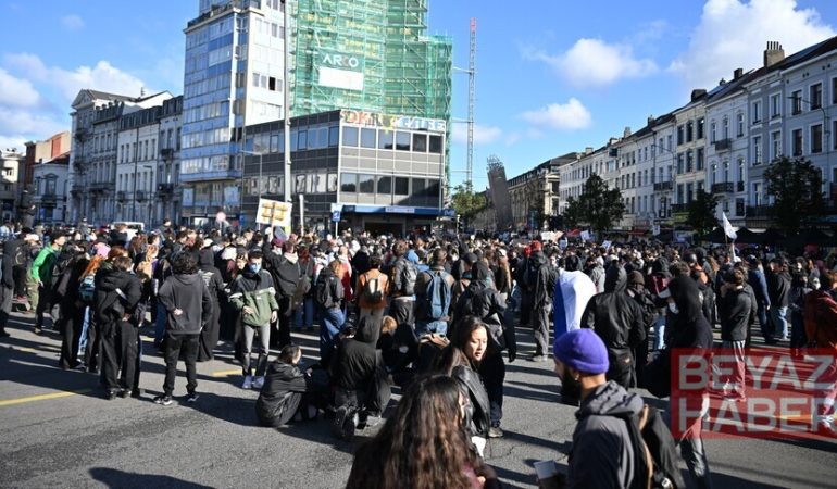 Belçika'daki protestolarda gözaltı sayısı 195'e çıktı