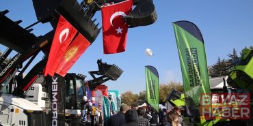 Kırgızistan'da düzenlenen fuarda Türk iş makineleri ve ekipmanları tanıtıldı