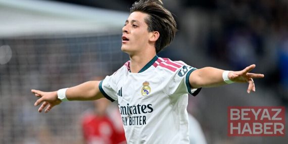 Milli futbolcu Arda Güler'in gol attığı maçta Real Madrid, Sevilla'yı 4-1 yendi
