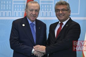 KKTC Başbakanı Üstel, KKTC ile ilgili açıklamaları için Cumhurbaşkanı Erdoğan'a teşekkür etti