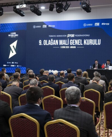 Türkiye Herkes İçin Spor Federasyonunun mali genel kurulu yapıldı