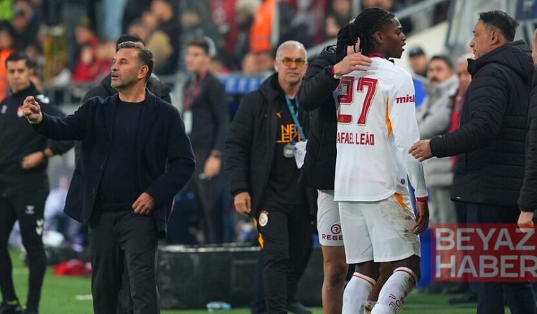 Galatasaray'da Rafael Leao'nun adalesinde hafif-orta düzey zorlanma tespit edildi