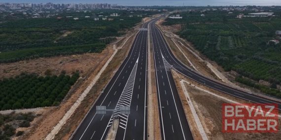 Çeşmeli-Taşucu Otoyolu'nun Kızkalesi kesimi 19 Ekim'de trafiğe açılacak