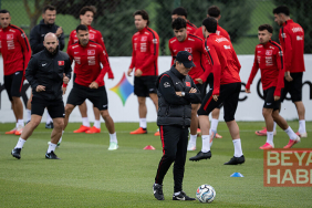 A Milli Futbol Takımı, İtalya maçının hazırlıklarına başladı