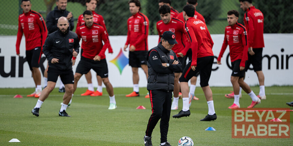A Milli Futbol Takımı, İtalya maçının hazırlıklarına başladı