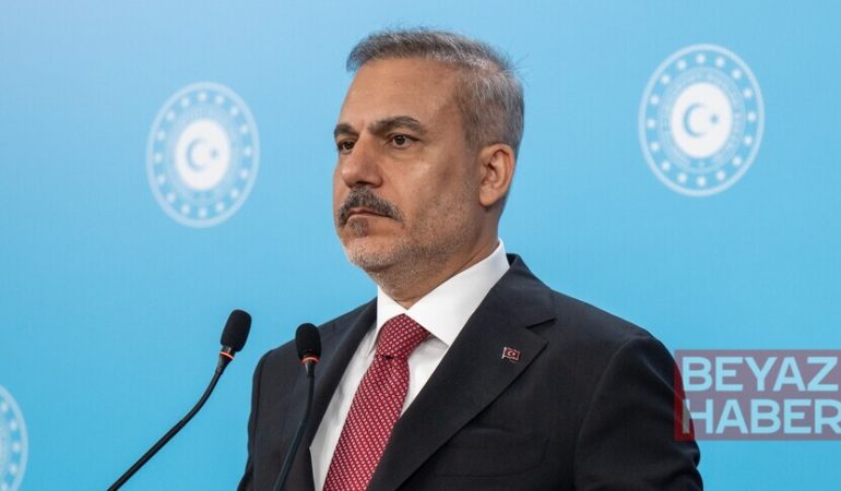 Fidan ve birçok ülke temsilcisi, CICA Zirvesi'nde İsrail Cumhurbaşkanının konuşması başlarken salonu terk etti