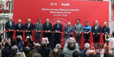 Arçelik, 200 milyon avroluk yatırımla Manisa'da çamaşır makinesi işletmesini açtı