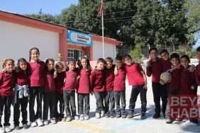 Alarko Carrier, Hatay'da kırsal mahalledeki okula çevre dostu iklimlendirme sistemi kurdu