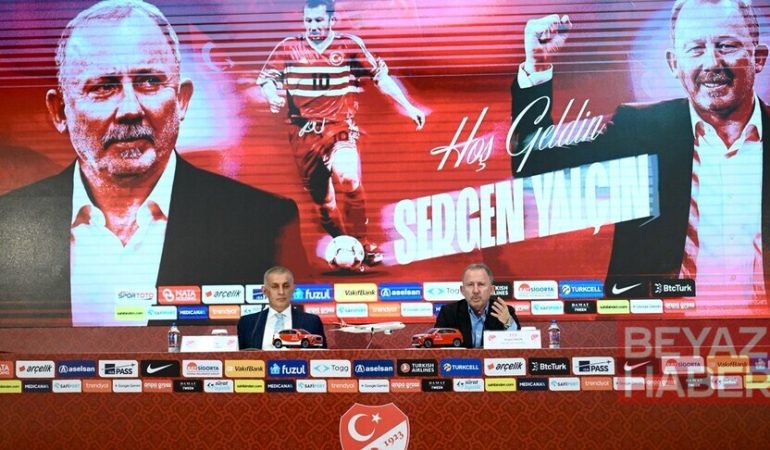 TFF, teknik direktör Sergen Yalçın ile 4 yıllık sözleşme imzaladı