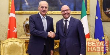 TBMM Başkanı Kurtulmuş, Roma'da ikili görüşmeler gerçekleştirdi
