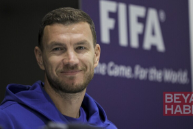 Bosna Hersekli futbolcu Edin Dzeko milli takıma veda ediyor