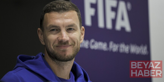 Bosna Hersekli futbolcu Edin Dzeko milli takıma veda ediyor