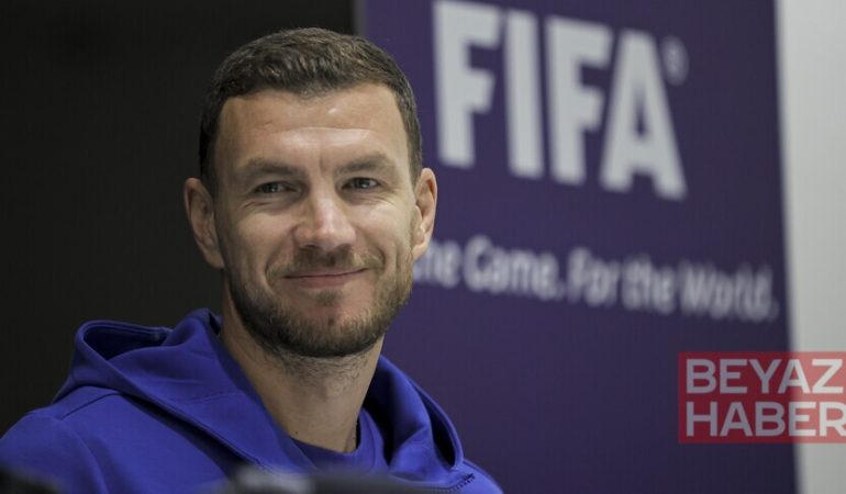 Bosna Hersekli futbolcu Edin Dzeko milli takıma veda ediyor