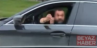 Trafikte tartıştığı sürücüye çarpıp kaçtı