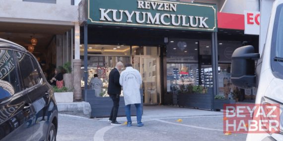 Kuyumcuya kurşun yağdırdı, silah zoruyla gasp ettiği araçla kaçtı