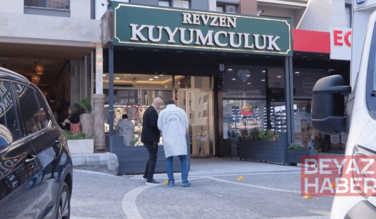 Kuyumcuya kurşun yağdırdı, silah zoruyla gasp ettiği araçla kaçtı